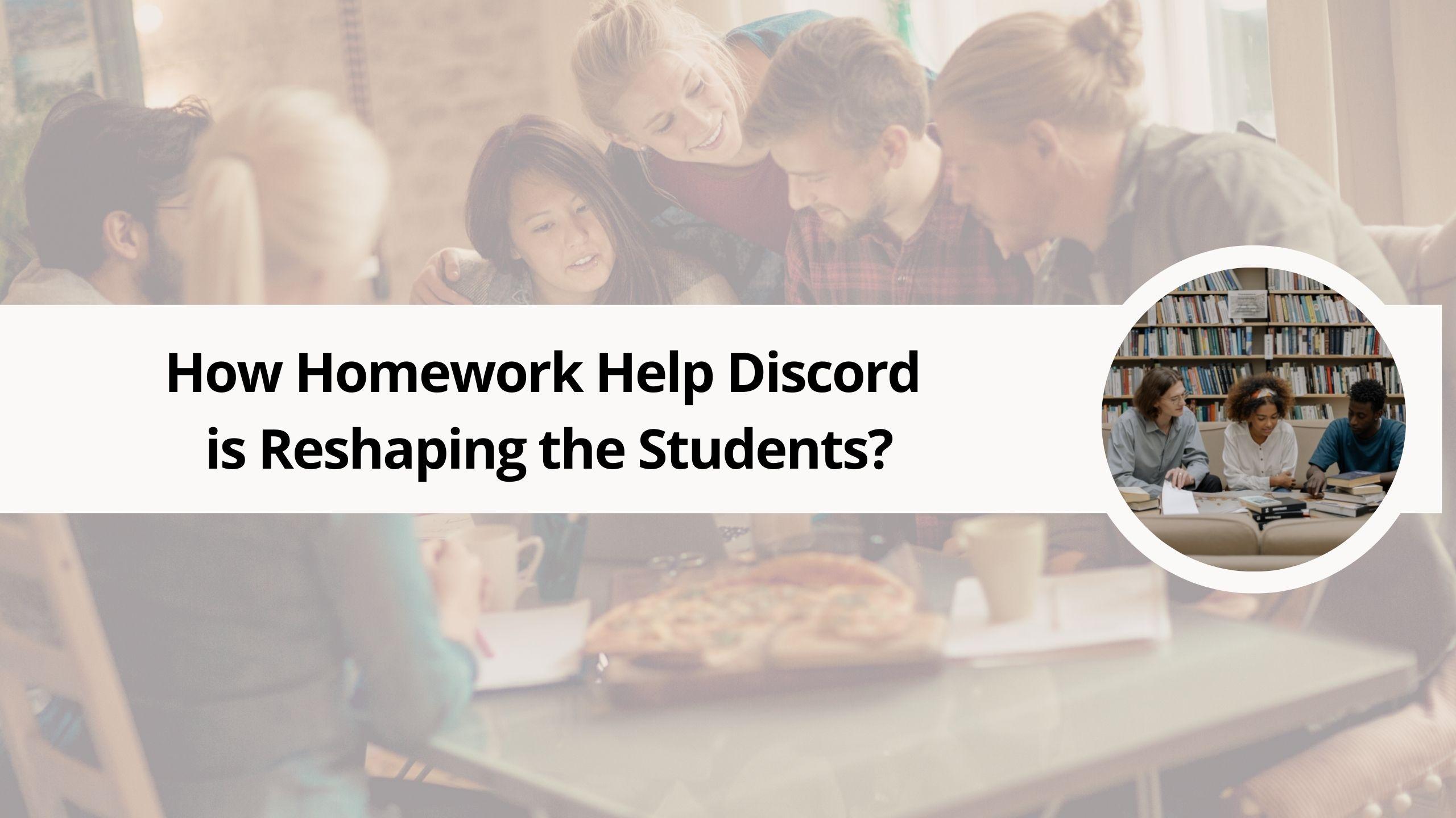 homework help discord